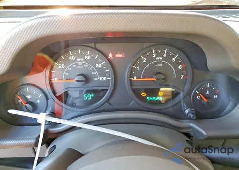 2008 Jeep Wrangler X из США, поврежденный, VIN 1J4FA24108L635603